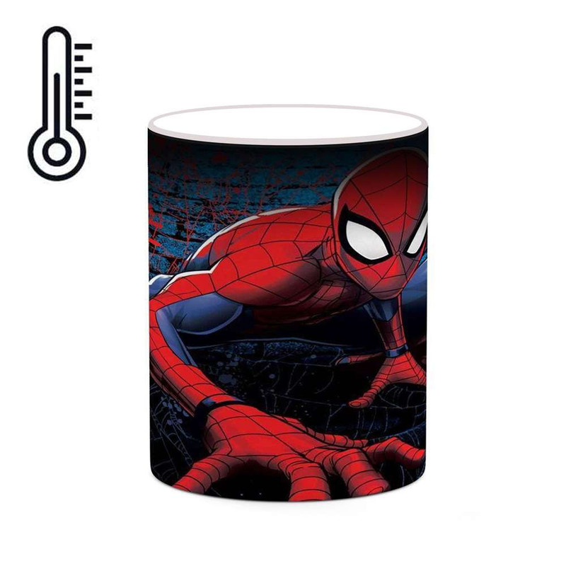 ماگ ( جعبه کادویی رایگان)  حرارتی چیتوکالا مدل کارتون Spider Man کد mgh23169