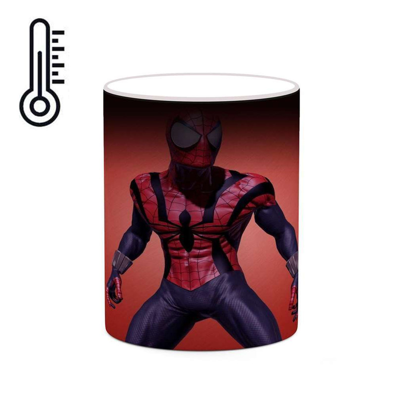 ماگ ( جعبه کادویی رایگان)  حرارتی چیتوکالا مدل کارتون Spider Man کد mgh23178