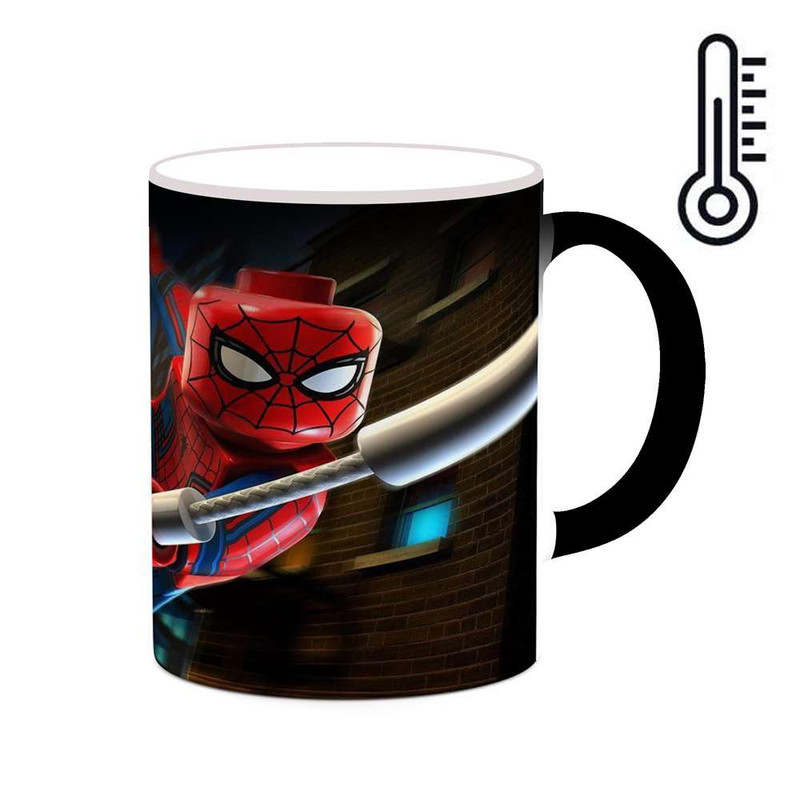 ماگ ( جعبه کادویی رایگان)  حرارتی چیتوکالا مدل کارتون Spider Man کد mgh23190