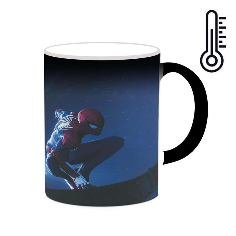 ماگ ( جعبه کادویی رایگان)  حرارتی چیتوکالا مدل کارتون Spider Man کد mgh23194