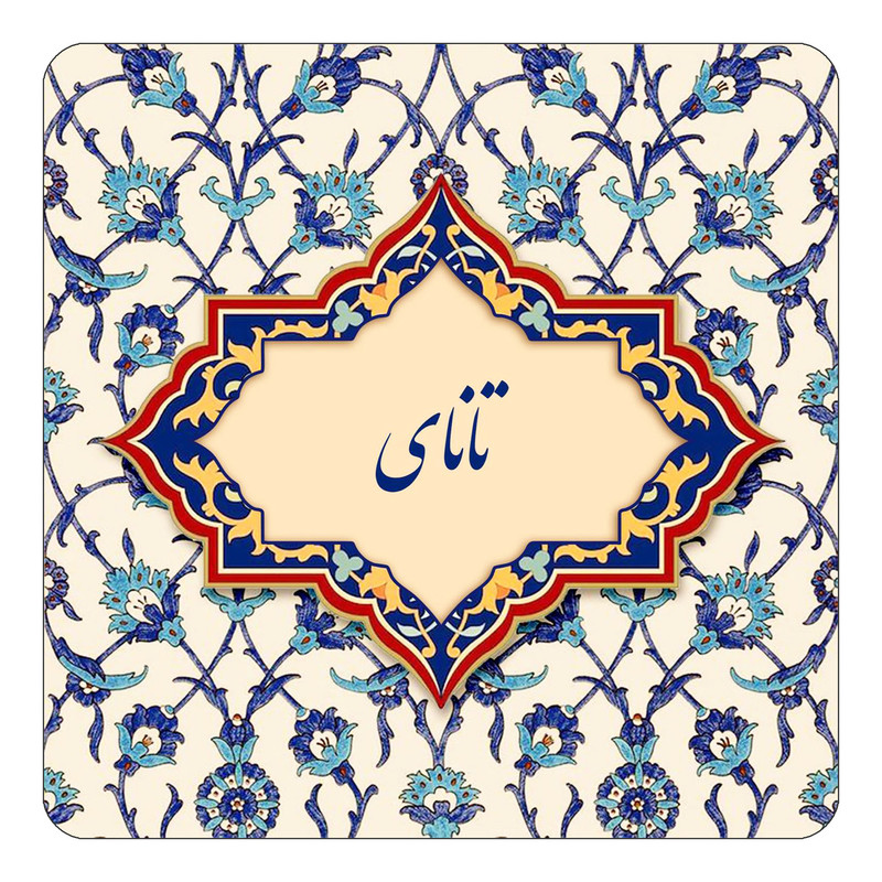 مگنت چیتوکالا طرح اسم تانای مدل اسلیمی کد mn84185