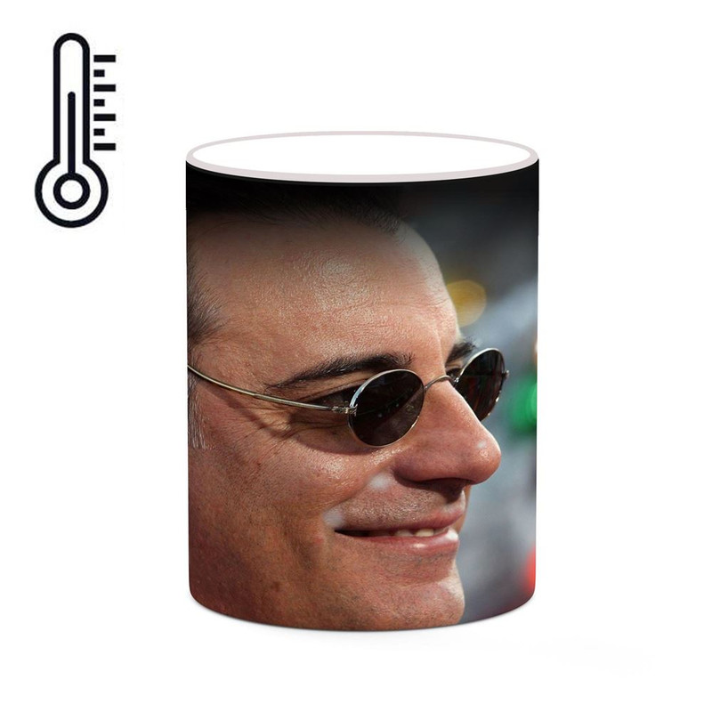 ماگ ( جعبه کادویی رایگان)  حرارتی چیتوکالا طرح اندی گارسیا Andy García مدل mgh25041
