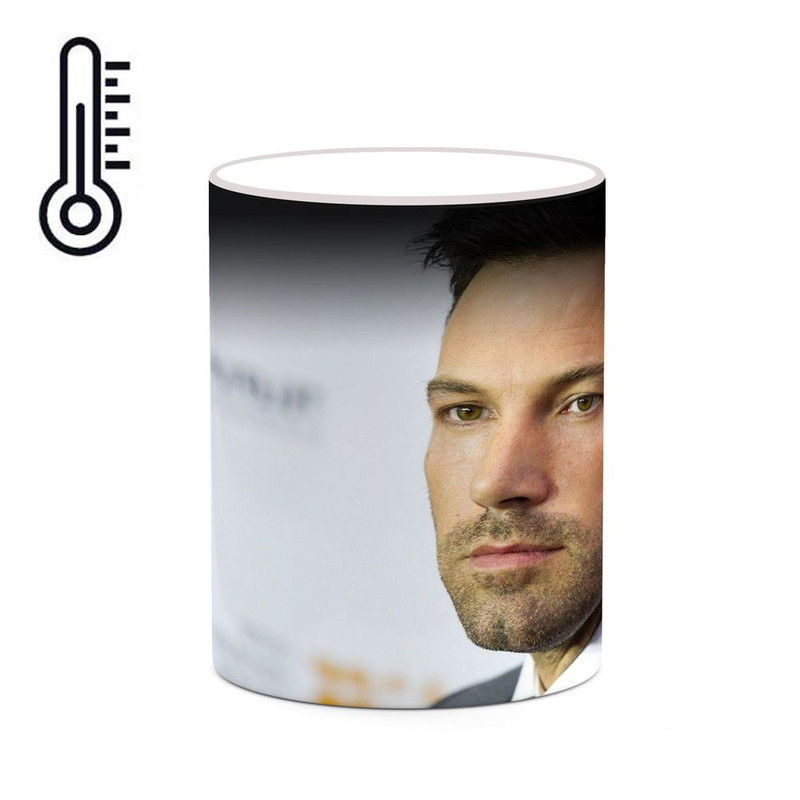ماگ ( جعبه کادویی رایگان)  حرارتی چیتوکالا طرح بن افلک Ben Affleck مدل mgh25181