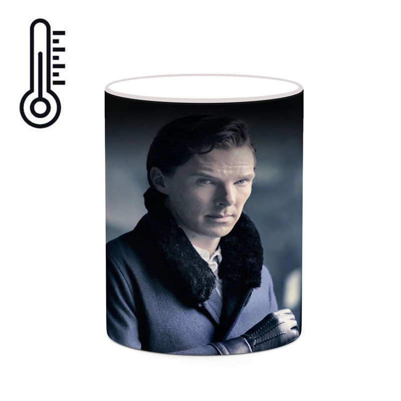 ماگ ( جعبه کادویی رایگان)  حرارتی چیتوکالا طرح Benedict Cumberbatch مدل mgh25257