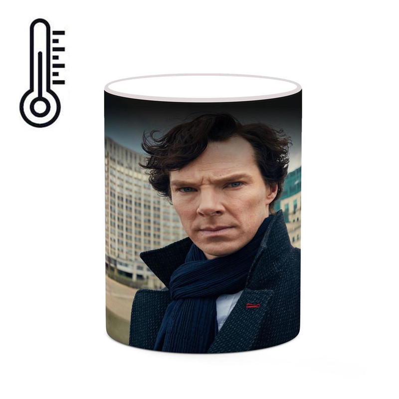 ماگ ( جعبه کادویی رایگان)  حرارتی چیتوکالا طرح Benedict Cumberbatch مدل mgh25269