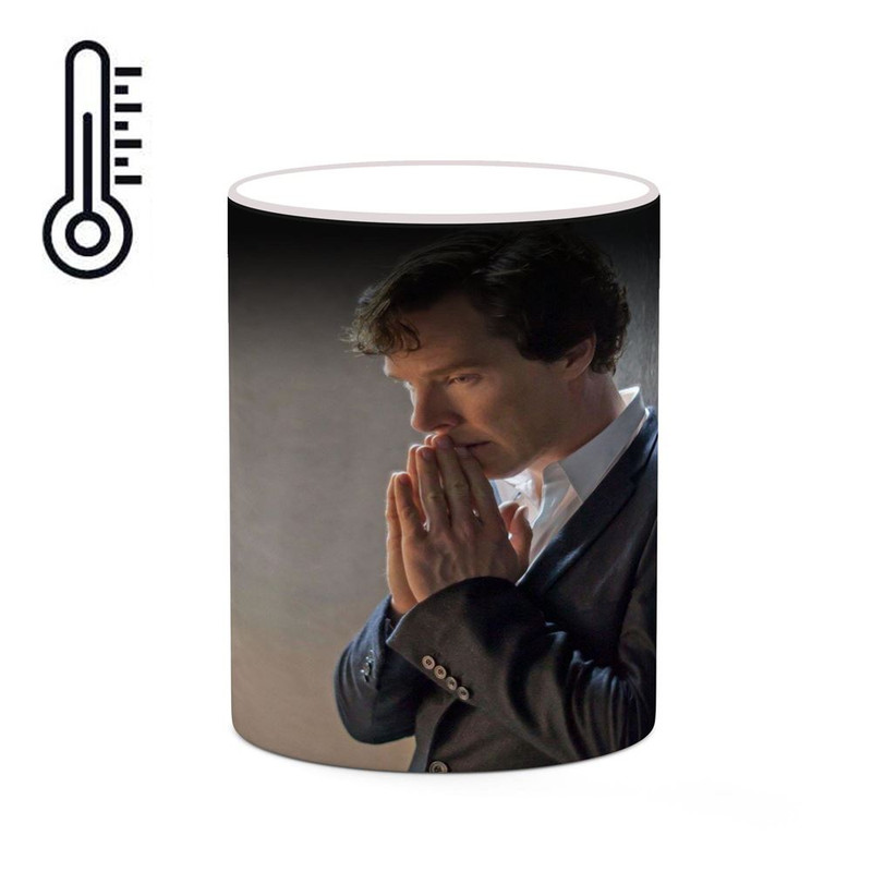 ماگ ( جعبه کادویی رایگان)  حرارتی چیتوکالا طرح Benedict Cumberbatch مدل mgh25279