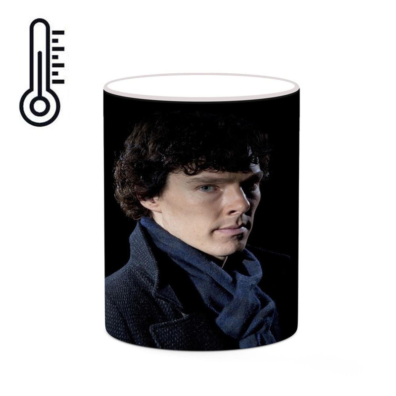 ماگ ( جعبه کادویی رایگان)  حرارتی چیتوکالا طرح Benedict Cumberbatch مدل mgh25282