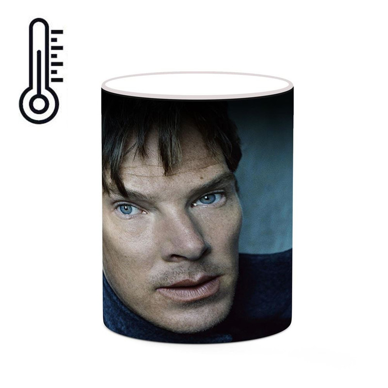 ماگ ( جعبه کادویی رایگان)  حرارتی چیتوکالا طرح Benedict Cumberbatch مدل mgh25283
