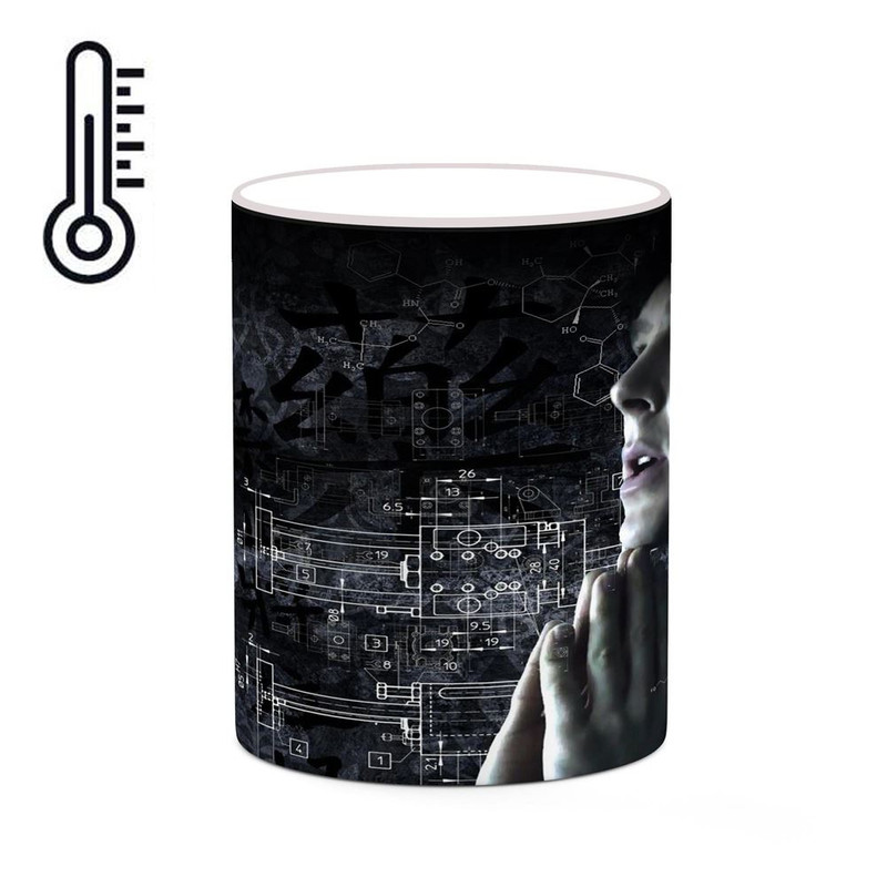 ماگ ( جعبه کادویی رایگان)  حرارتی چیتوکالا طرح Benedict Cumberbatch مدل mgh25292