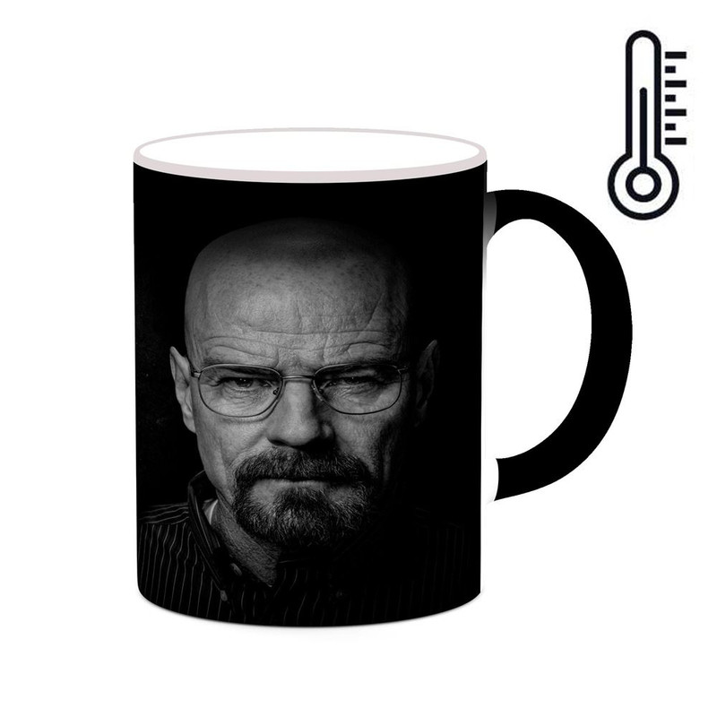 ماگ ( جعبه کادویی رایگان)  حرارتی چیتوکالا طرح Bryan Cranston مدل mgh25382