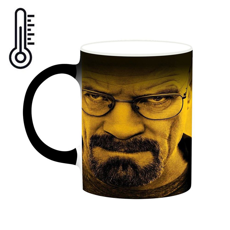 ماگ ( جعبه کادویی رایگان)  حرارتی چیتوکالا طرح Bryan Cranston مدل mgh25383
