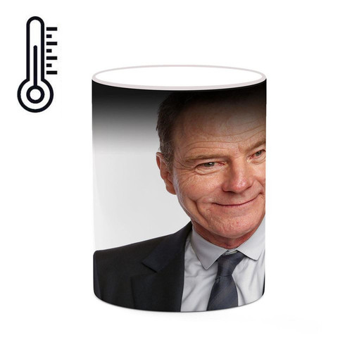 ماگ ( جعبه کادویی رایگان) حرارتی چیتوکالا طرح Bryan Cranston مدل mgh25388