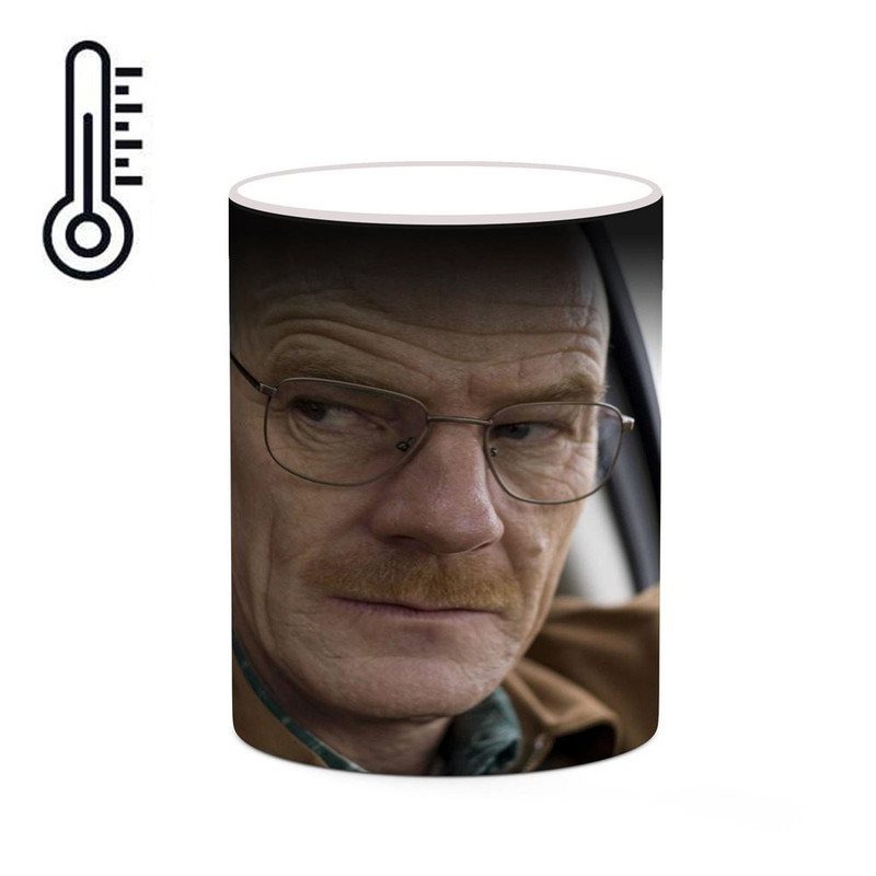 ماگ ( جعبه کادویی رایگان)  حرارتی چیتوکالا طرح Bryan Cranston مدل mgh25398