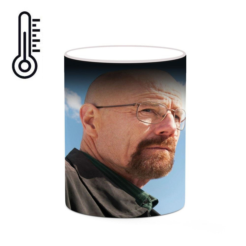 ماگ ( جعبه کادویی رایگان)  حرارتی چیتوکالا طرح Bryan Cranston مدل mgh25415