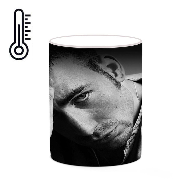 ماگ ( جعبه کادویی رایگان)  حرارتی چیتوکالا طرح کریس اوانز Chris Evans مدل mgh25559