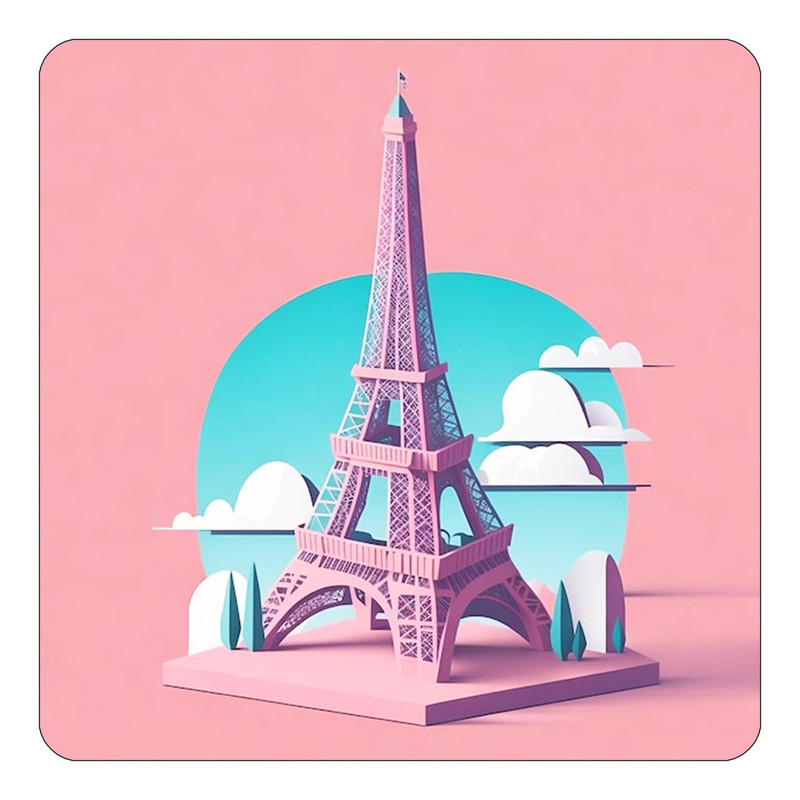 مگنت چیتوکالا طرح پاریس Paris مدل mp56804
