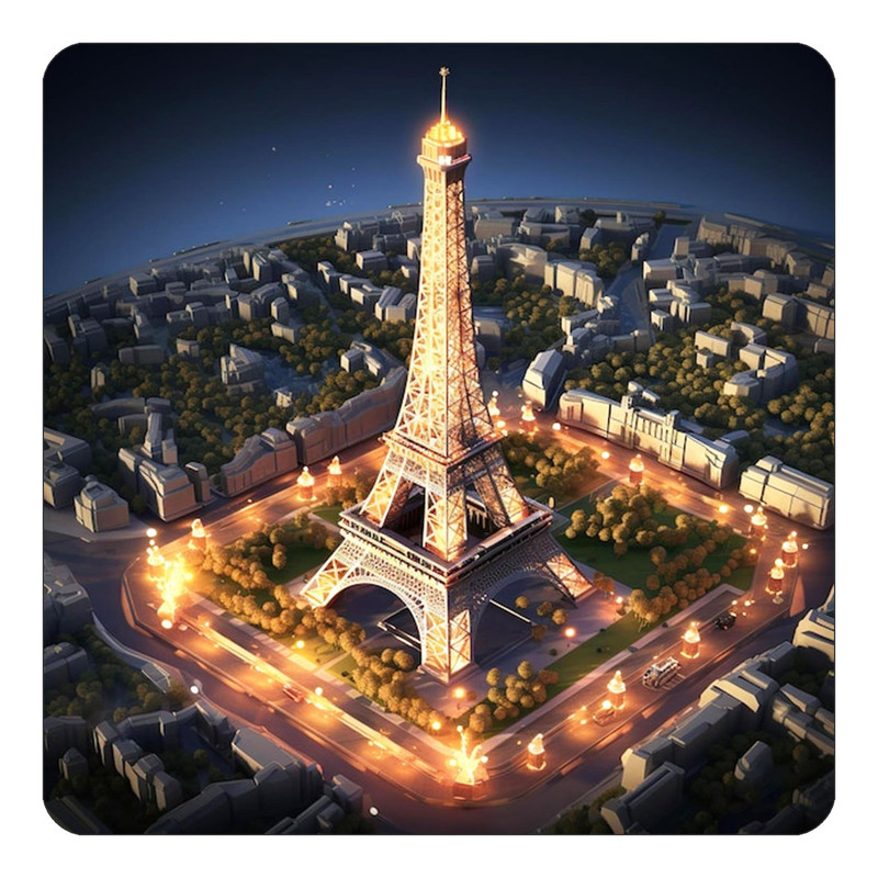 مگنت چیتوکالا طرح پاریس Paris مدل mp56688