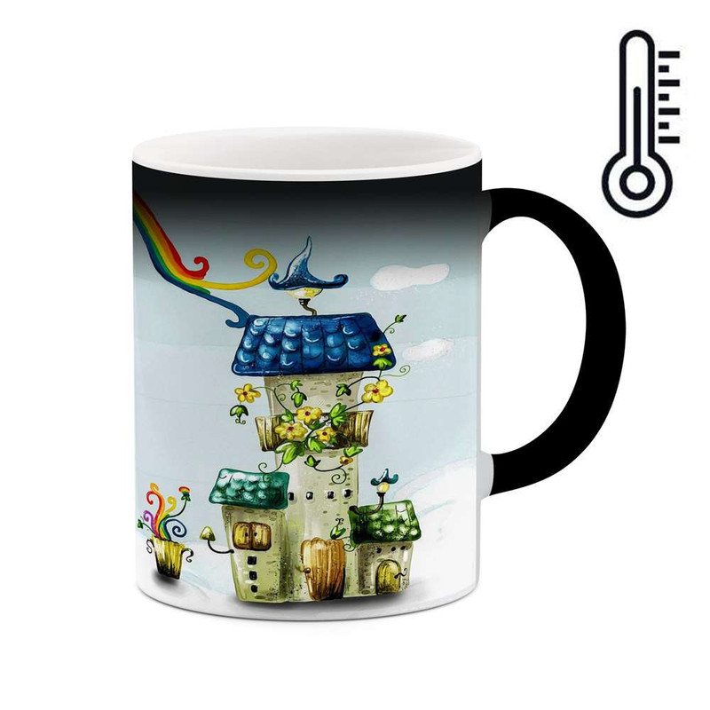 ماگ ( جعبه کادویی رایگان)  حرارتی چیتوکالا مدل نقاشی کد mgh13979