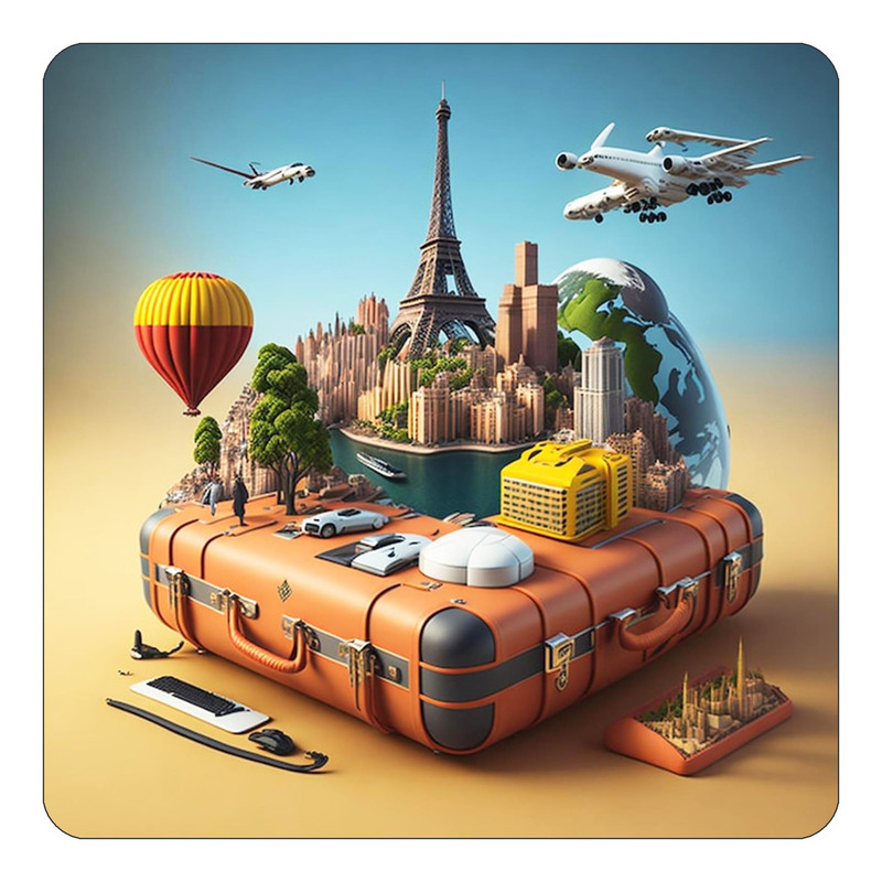 مگنت چیتوکالا طرح پاریس Paris مدل mp60026