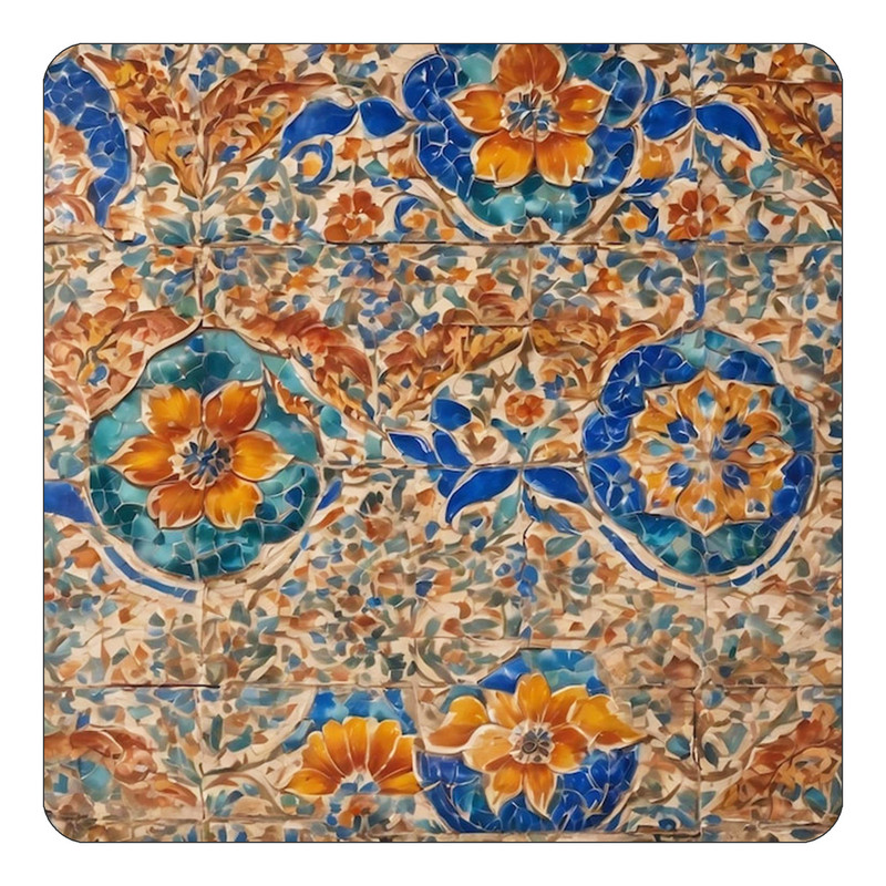 مگنت یخچالی چیتوکالا طرح اسلیمی مدل mp75519