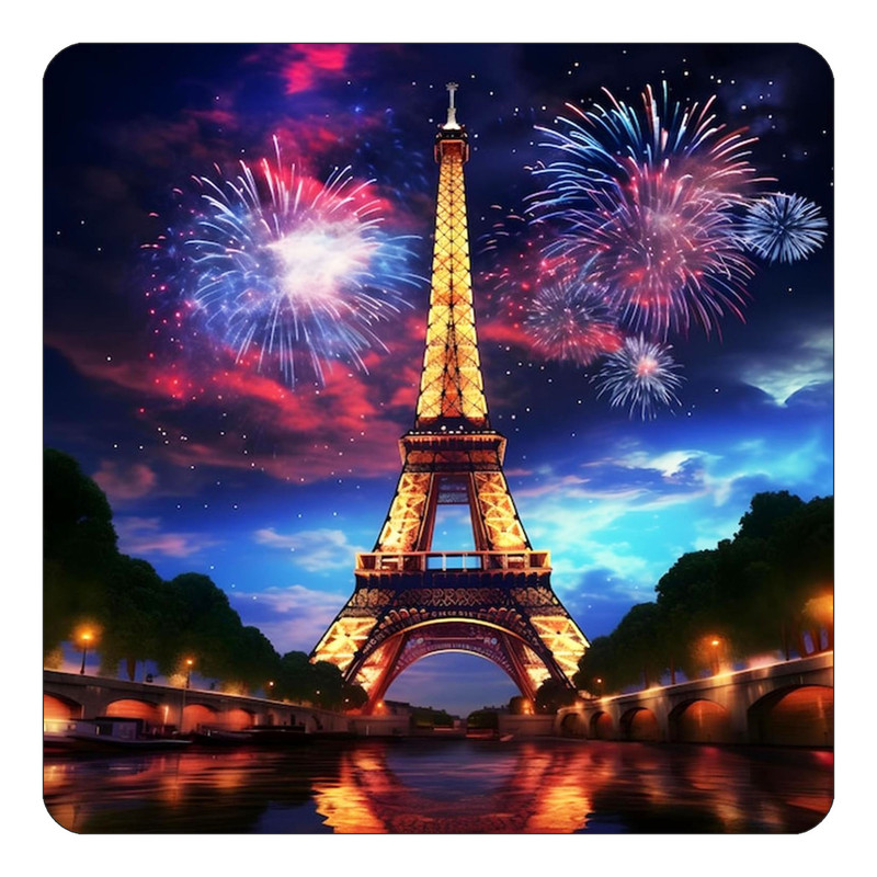 مگنت یخچالی چیتوکالا طرح پاریس Paris مدل mp57952