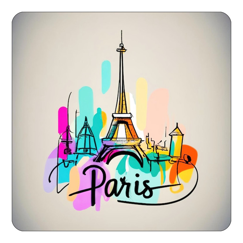 مگنت یخچالی چیتوکالا طرح پاریس Paris مدل mp57985