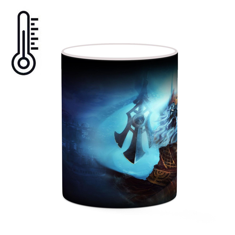 ماگ ( جعبه کادویی رایگان)  حرارتی چیتوکالا طرح گاد آف وار God Of War مدل mgh40855