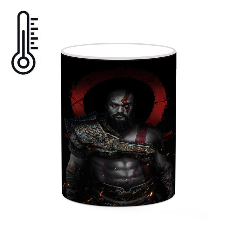 ماگ ( جعبه کادویی رایگان)  حرارتی چیتوکالا طرح گاد آف وار God Of War مدل mgh40896