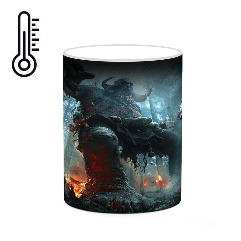 ماگ ( جعبه کادویی رایگان)  حرارتی چیتوکالا طرح گاد آف وار God Of War مدل mgh40973