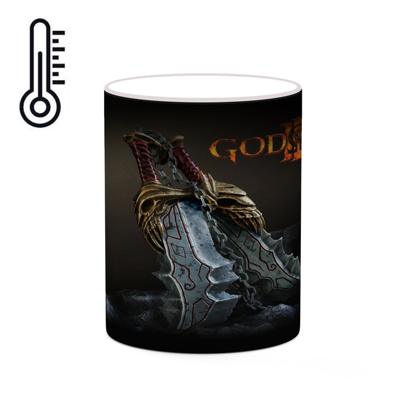 ماگ ( جعبه کادویی رایگان)  حرارتی چیتوکالا طرح گاد آف وار God Of War مدل mgh40983