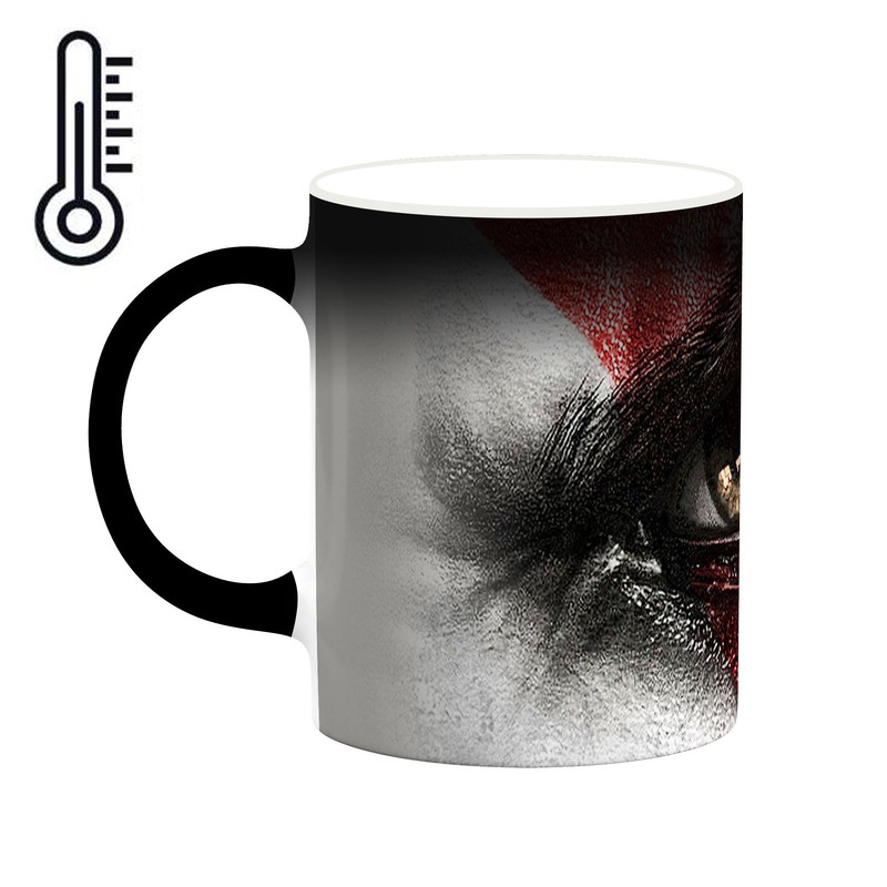 ماگ ( جعبه کادویی رایگان)  حرارتی چیتوکالا طرح گاد آف وار God Of War مدل mgh40991