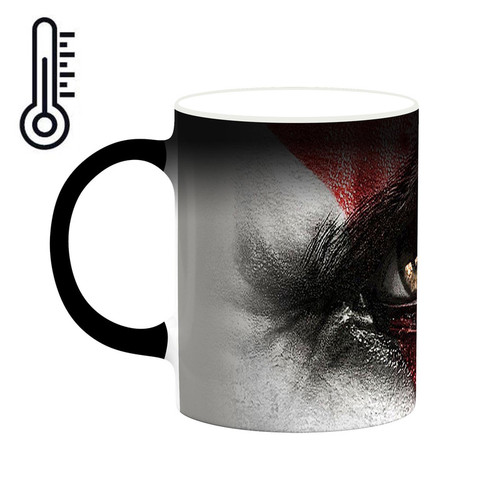 ماگ ( جعبه کادویی رایگان) حرارتی چیتوکالا طرح گاد آف وار God Of War مدل mgh40991