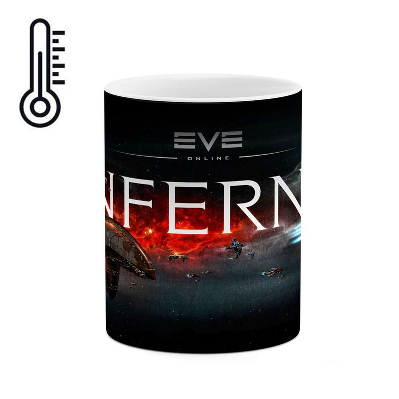 ماگ ( جعبه کادویی رایگان)  حرارتی چیتوکالا مدل Inferno کد mgh11046
