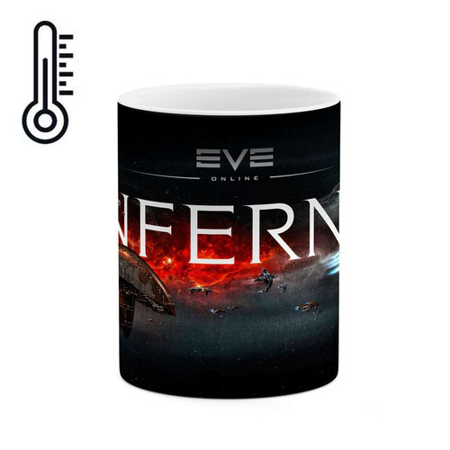 ماگ ( جعبه کادویی رایگان) حرارتی چیتوکالا مدل Inferno کد mgh11046