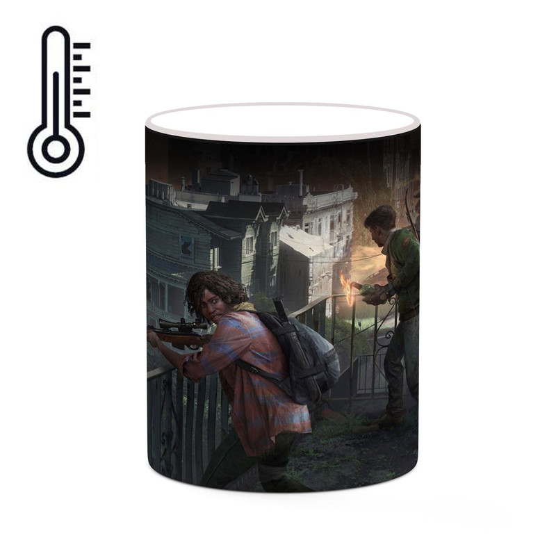 ماگ ( جعبه کادویی رایگان)  حرارتی چیتوکالا طرح سریال The Last Of Us مدل mgh41742