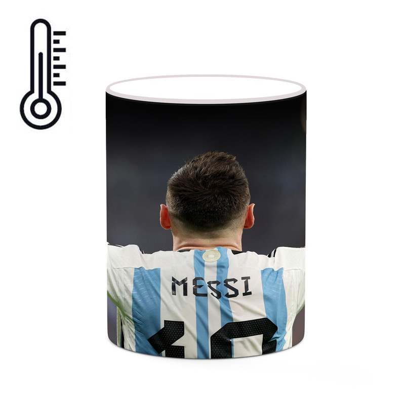 ماگ ( جعبه کادویی رایگان)  حرارتی چیتوکالا طرح Leo Messi لئو مسی مدل mgh42321
