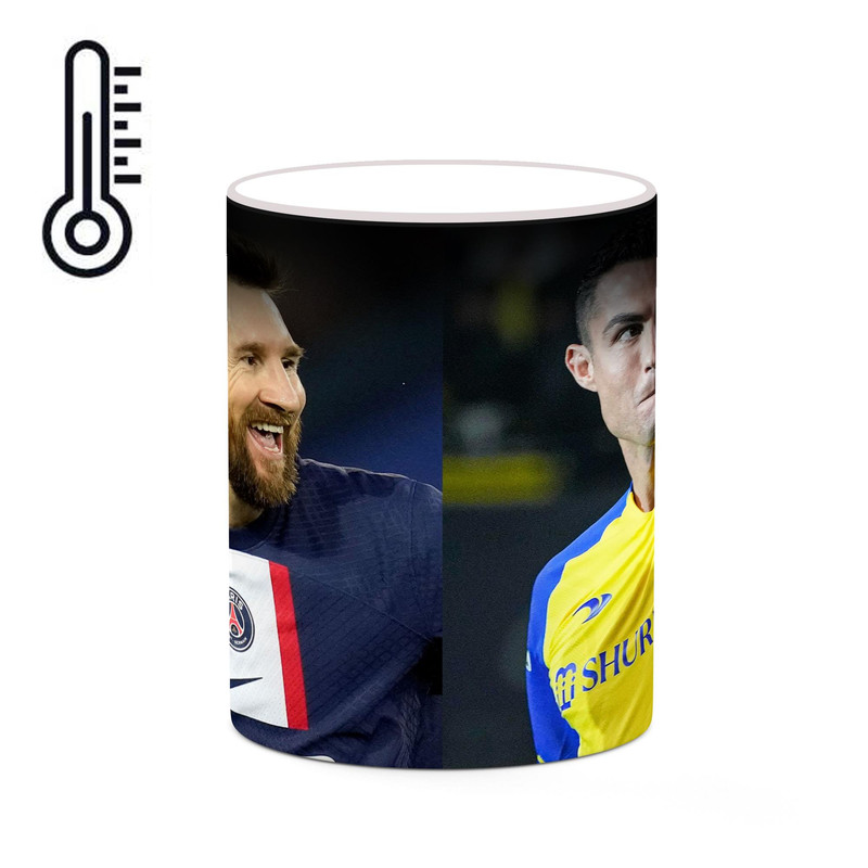 ماگ ( جعبه کادویی رایگان)  حرارتی چیتوکالا طرح Leo Messi لئو مسی مدل mgh42344