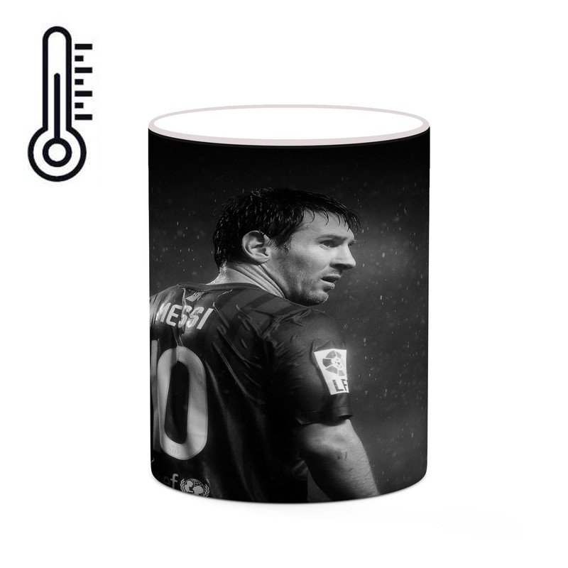 ماگ ( جعبه کادویی رایگان)  حرارتی چیتوکالا طرح Leo Messi لئو مسی مدل mgh42407