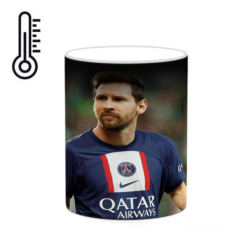 ماگ ( جعبه کادویی رایگان) حرارتی چیتوکالا طرح Leo Messi لئو مسی مدل mgh42430