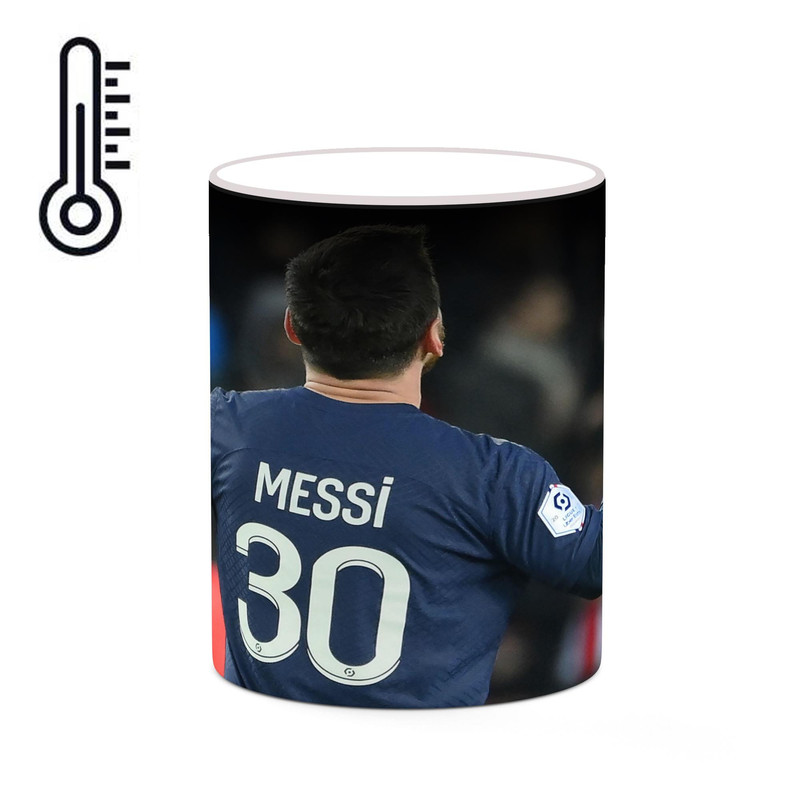 ماگ ( جعبه کادویی رایگان)  حرارتی چیتوکالا طرح Leo Messi لئو مسی مدل mgh42431