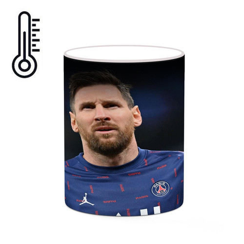 ماگ ( جعبه کادویی رایگان) حرارتی چیتوکالا طرح Leo Messi لئو مسی مدل mgh42432