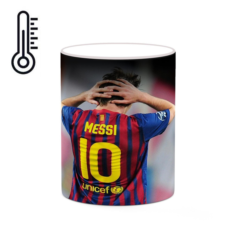 ماگ ( جعبه کادویی رایگان)  حرارتی چیتوکالا طرح Leo Messi لئو مسی مدل mgh42451