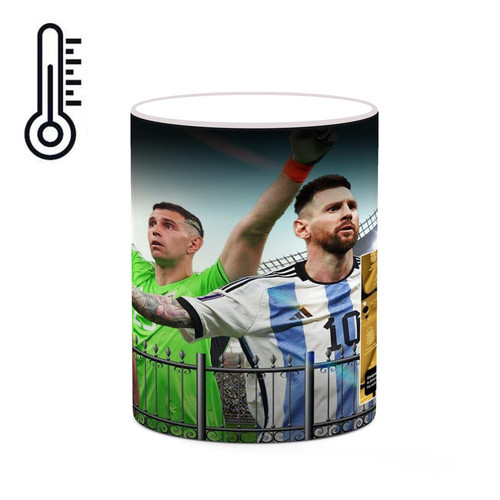 ماگ ( جعبه کادویی رایگان) حرارتی چیتوکالا طرح Leo Messi لئو مسی مدل mgh42491