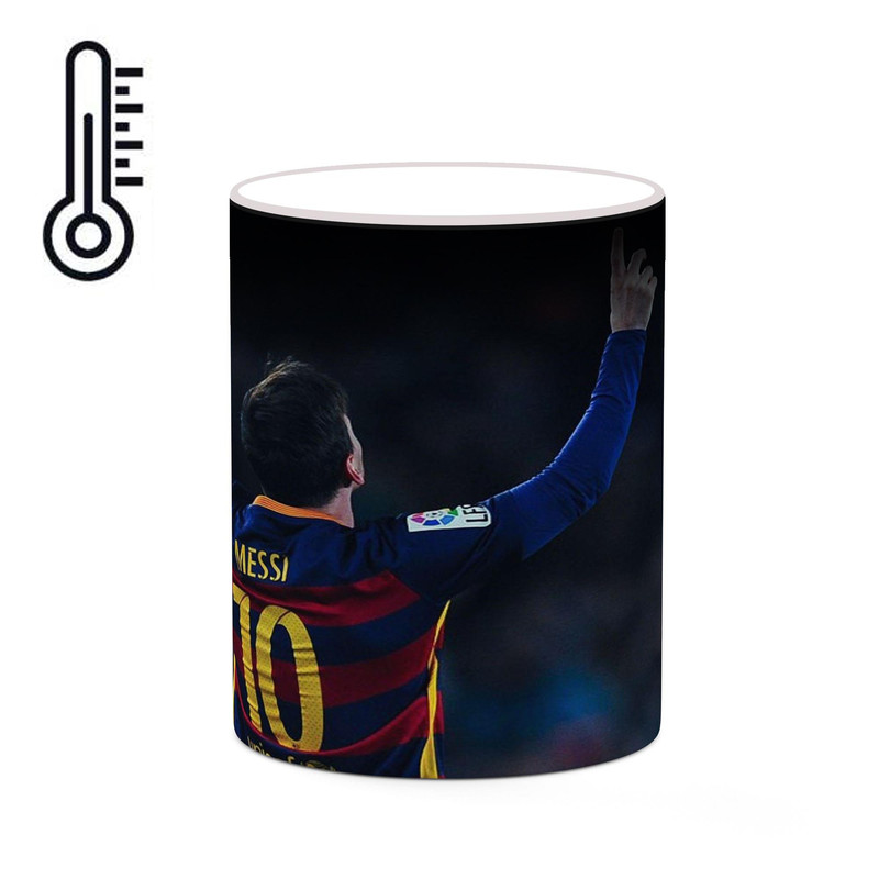 ماگ ( جعبه کادویی رایگان)  حرارتی چیتوکالا طرح Leo Messi لئو مسی مدل mgh42515