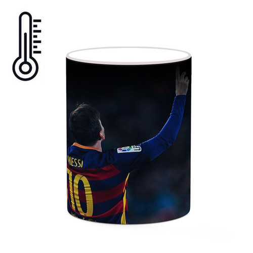 ماگ ( جعبه کادویی رایگان) حرارتی چیتوکالا طرح Leo Messi لئو مسی مدل mgh42515