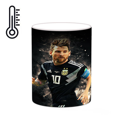 ماگ ( جعبه کادویی رایگان) حرارتی چیتوکالا طرح Leo Messi لئو مسی مدل mgh42526