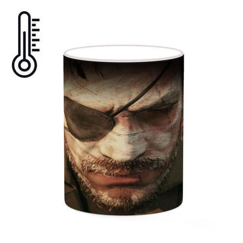 ماگ ( جعبه کادویی رایگان) حرارتی چیتوکالا مدل بازی Metal Gear Solid Vː The Phantom Pain کد mgh29474
