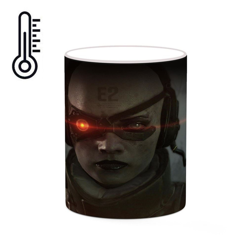 ماگ ( جعبه کادویی رایگان)  حرارتی چیتوکالا مدل بازی Metal Gear Solid Vː The Phantom Pain کد mgh29495
