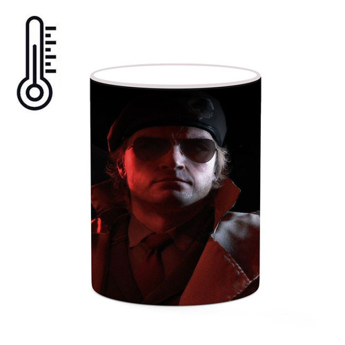 ماگ ( جعبه کادویی رایگان) حرارتی چیتوکالا مدل بازی Metal Gear Solid Vː The Phantom Pain کد mgh29497