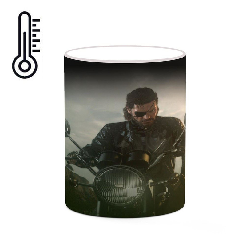 ماگ ( جعبه کادویی رایگان)  حرارتی چیتوکالا مدل بازی Metal Gear Solid Vː The Phantom Pain کد mgh29510